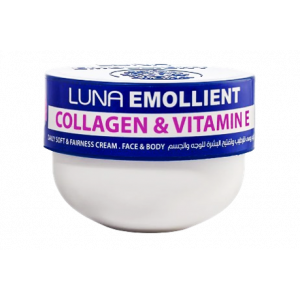 LUNA EMOLLIENT COLLAGEN & VITAMIN E DAILY SOFT & FAIRNESS FACE & BODY CREAM 50 GM
